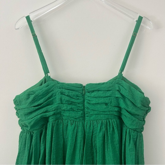 Taylor Rosette Mini Dress Garden Girl Whimsy Darty Rush Green NWOT Size 10 - Picture 7 of 15